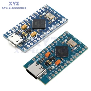 MICRO / TYPE-C USB Pro Micro ATMEGA32U4 5V 16MHz Board R/ Pro Mini For Arduino - Picture 1 of 31