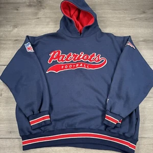 Sudadera con Capucha Vintage Starter New England Patriots Talla XL 90s De Colección NFL - Imagen 1 de 8