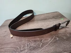 Herren Beverly Hills Polo Club braun gebunden Ledergürtel 40 Zoll: 1,5 Zoll Breite A43 - Bild 1 von 7