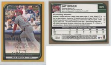 2008 Bowman Draft Chrome Gold Refractor /50 Jay Bruce #BDP11 Rookie RC