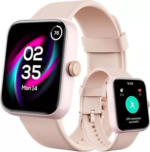 Smart Watch with GPS for Women Android iPhone, Bluetooth Call(Answer/Make), Hear - Picture 1 of 8