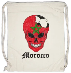 Morocco Football Comet Turnbeutel moroccan Soccer Flag World Championship - Picture 1 of 1
