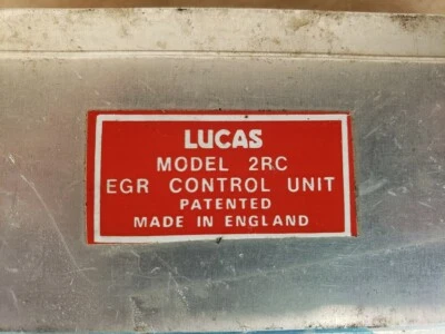 UNIDAD DE CONTROL LUCAS MODELO 2RC EGR JAGUAR XJ12 C44708 73178 OEM SERIE TEMPRANA 1 Foto 1 de 4