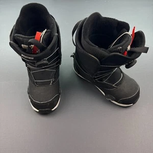 Burton Zipline Step On Snowboard Boots Kids 7K Black BOA Youth Freestyle Ride - Picture 1 of 16