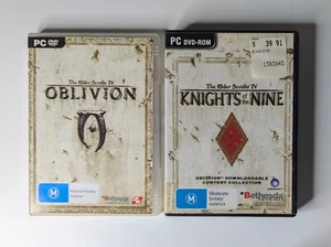 The Elder Scrolls IV: Oblivion + Knights of the Nine (Discs + Cases), PC - Picture 1 of 7