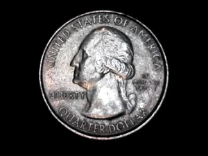 Gran cuarto de montaña humeante 2014-P sin error de marca de ceca - Imagen 1 de 3