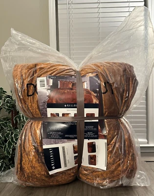 Hallmart Collection Taos Crinkle Velvet Spice 7 Piece Comforter Set King - Image 1 of 4