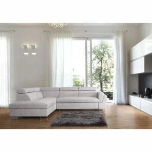 Design Ecksofa Sofa Bettfunktion Couch Polster Sitz Eck Sofas Couchen Neu Lotus - Bild 1 von 12
