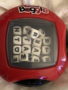 Scrabble Boggle Electronic Search Find Words Family Fun Game Hasbro T&W EUC