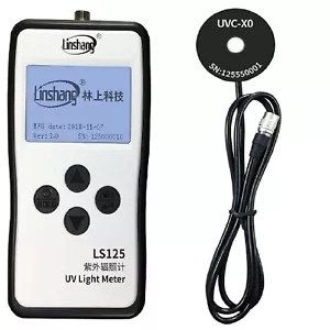 Medidor de luz UV medidor de intensidad de radiación probador de energía de intensidad UV con UVC-X0 - Imagen 1 de 12