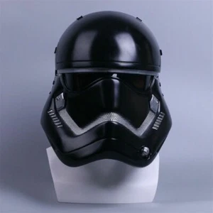 Star Wars Helmet Black Cosplay The Force Awakens Stormtrooper Helmet PVC Mask - Picture 1 of 7