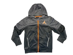 AIR JORDAN Jumpman Nike Elephant Print THERMA-FIT ZIP HOODIE Kid Jacket YOUTH L - Picture 1 of 6