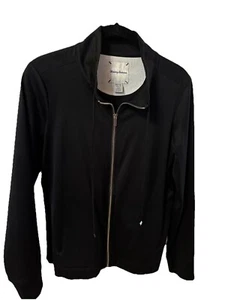 Tommy Bahama Black Jacket, XS, Beaded Pineapple On Back - Picture 1 of 7