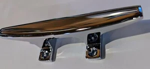 Chrome Finish 6 inch Dock Cleat - Picture 1 of 2