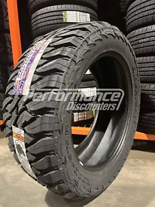 4 New American Roadstar M/T Mud Tires 35X12.50R22 121Q LRF 35 12.50 22 3512.5022 - Picture 1 of 14