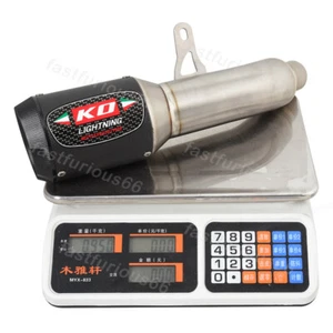 Exhaust Tips For QJMOTOR QJ800GS-G SRK800RR 2023 Muffler Pipe Titanium Alloy - Picture 1 of 5