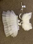 Baby Photo Shoot Outfit, Angel Wings, Skirt Plus Headband  0 - 6 Months