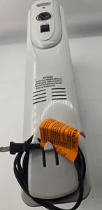 Ainfox Electric Heater 1500W Steel Oil-Filled Indoor White w/ Dial Control - Picture 1 of 16
