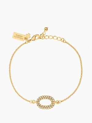 NUEVO CON ETIQUETAS $48 Kate Spade New York Night Lounge Solitario Pulsera Oro Claro Brillo  Foto 1 de 2