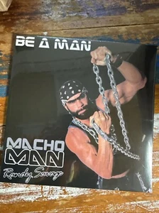 Macho Man Randy Savage Be A Man Colored Silver Chain Vinyl Limited /300 - Picture 1 of 2