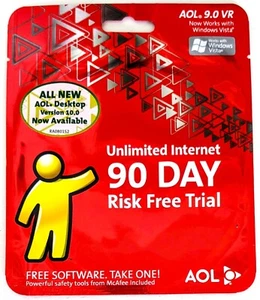 "Red Triangles" America Online Collectible / Install Disc Vintage AOL CD, Sealed - Picture 1 of 2