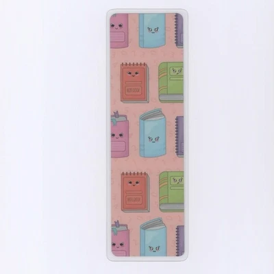 2.5x7.75 Inch Happy Books, Bookmark For Books, Gift For Back To School - Image 1 of 4