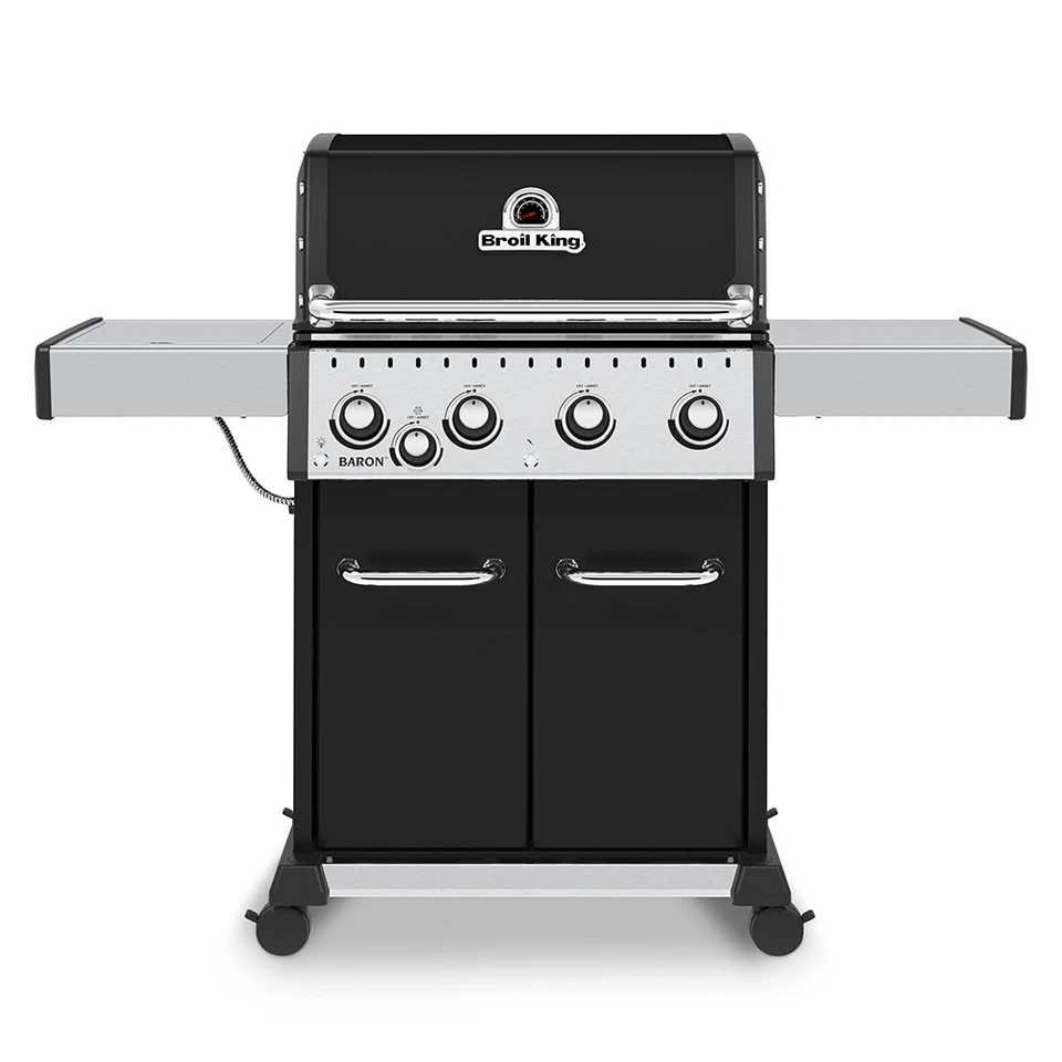 Parrilla de gas Broil King Baron 440 Pro de 4 quemadores con quemador lateral, 57 pulgadas, propano Foto 1 de 1