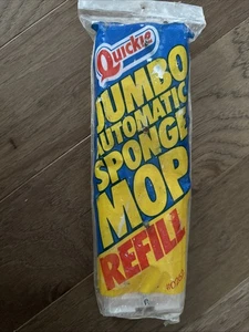 New Old Stock Quickie Jumbo Clean Squeeze MOP REFILL #0262 Type J 026/027 Rarität - Bild 1 von 6