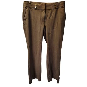Pantalones de vestir Anne Klein 10P marrón - Imagen 1 de 7