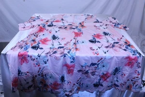 Open Shoulder V-Neck Short Sleeve Floral Top Size XXL Women's - Picture 1 of 10