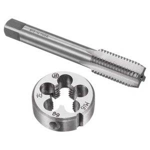 M16 x 2 Metric Left Hand Tap and Die Set Screw Thread Tap with Round Die - Picture 1 of 6