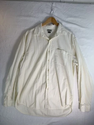 Vintage Guess Jeans Shirt Mens XL Corduroy Button Up Pocket 90s Hong Kong - Image 1 of 4