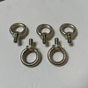 m12-1.75 x 25 Forged Llifting Eye Bolt Zinc Clear - Picture 1 of 7