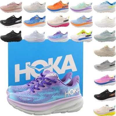Hoka Clifton 9 Women's Men's Running Shoes, Athletic Sneakers Sizes 8.5 - 12.5 - Image 1 of 3