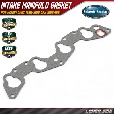 Junta de colector de admisión de motor para Honda Civic 1992-1995 CRX 1988-1991 L4 1,5 L Foto 1 de 4