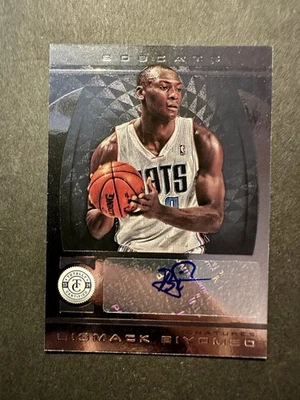 2013-14 Totally Certified Signatures Silver Bismack Biyombo #217 Auto Rookie RC - Image 1 of 2