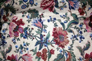 TELA TAPIZ FLORAL 100 % POLIÉSTER DE 60 PULGADAS DE ANCHO DE TELA RICHLOOM - Imagen 1 de 7