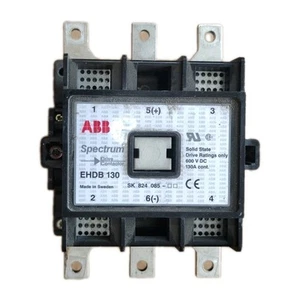 ABB EHDB 130 CONTACTOR 600 V DC 130A Cont. SK 824 085 - Used, 30 Day Wty (I3) - Picture 1 of 8