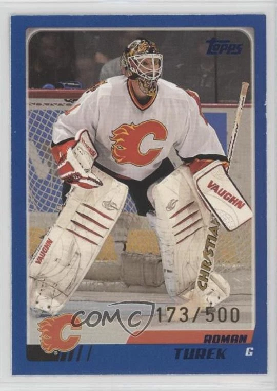 2003-04 Topps Blue /500 Roman Turek #203 - Image 1 of 2