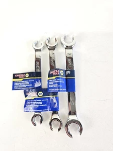 Juego de llaves de tuerca acampanada Napa Carlyle SAE - 3/8" x 7/16", 1/2" x 9/16", 5/8" x 11/16" - Imagen 1 de 9