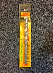 IRWIN HANSON PUNTA PER MURATURA 1/2 50132, PUNTA PER TRAPANO A GAMBO DRITTO IN METALLO DURO, USA - Foto 1 di 5