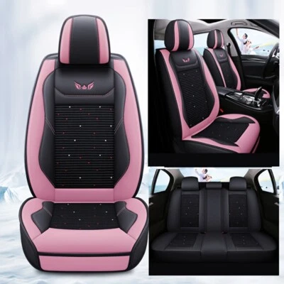 Funda asiento coche 5 plazas cuero PU para Peugeot 208 2008 308 3008 508 5008 Foto 1 de 4