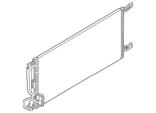 Condensador de aire acondicionado genuino GM 2001-2007 Chevrolet Buick Saturn 25813511 Foto 1 de 2