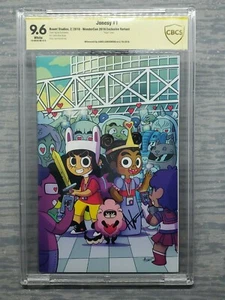 CBCS Graded 9.6 Jonesy #1 BOOM! Studios 2016 Signed by Agnes Garbowska - Picture 1 of 3