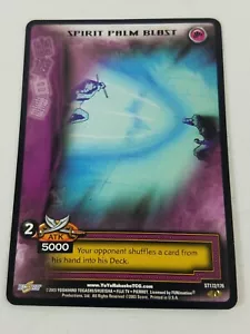 Carta ST172/176 Spirit Palm Blast Yu Yu Hakusho TCG CCG 2003 - Foto 1 di 2