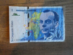 Billet 50 francs - 1997 Saint-Exupery - FRANCE - Picture 1 of 4