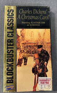 Blockbuster Classics VHS A Christmas Carol Neu Sealed - Bild 1 von 4