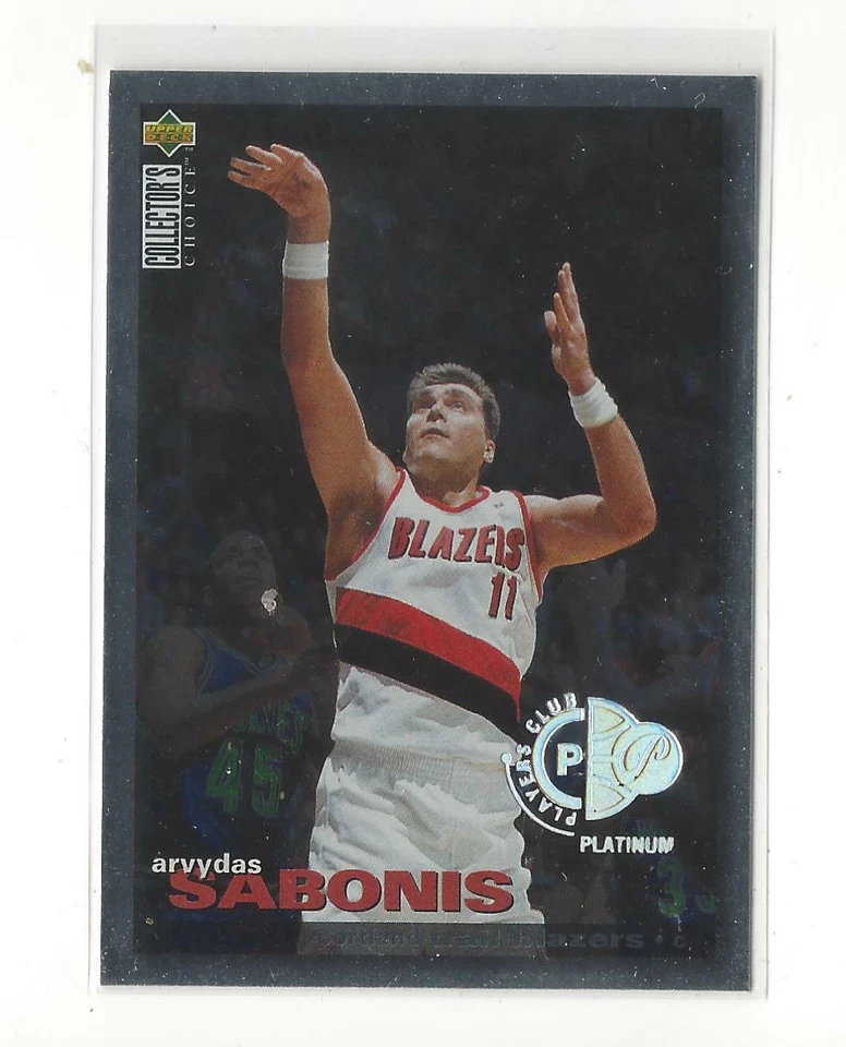 1995-96 Collector's Choice Basketball Debut Trade Platinum Singles - You Choose - Image 1 of 1