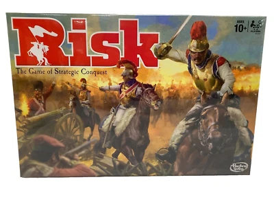 Risk Strategic Conquest Strategy Game for 2-5 Players, Board Game, Ages 10+ - Image 1 of 4