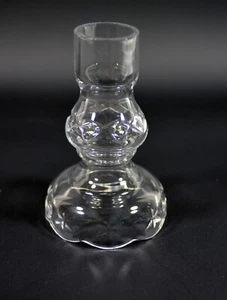 VTG Cut Glass Crystal Chandelier 4.5" Body/Break Diamonds, Snowflakes, Circles - Picture 1 of 3